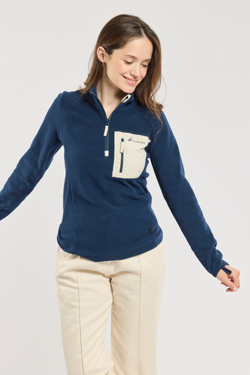 Fleece-Sweatshirt mit Reißverschluss MOLENE - Armor-lux - 1