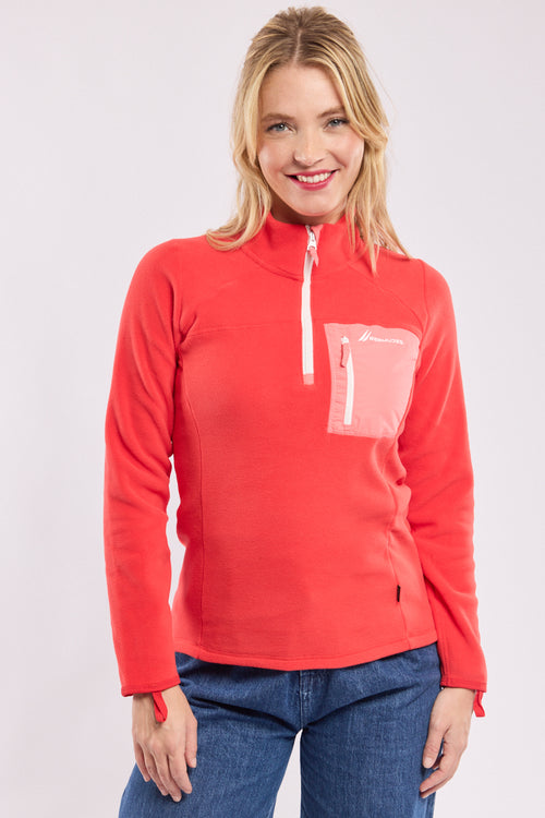 MOLENE zipped fleece sweatshirt - Armor-lux - 1