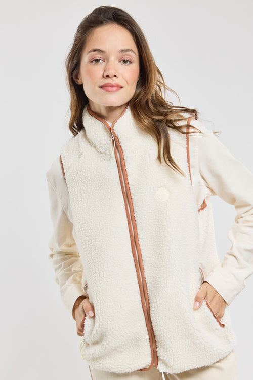 MACAEL Ärmelloses Fleece in Senfoptik - Armor-lux - 1