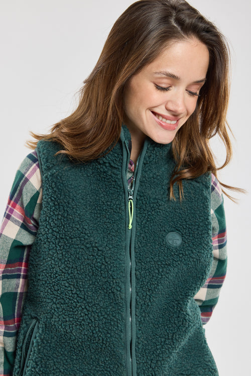 MACAEL Ärmelloses Fleece in Senfoptik - Armor-lux - 1