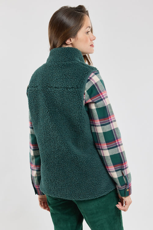 MACAEL Ärmelloses Fleece in Senfoptik - Armor-lux - 3