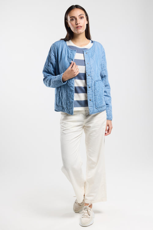 Steppjacke aus Denim BIROCK - Armor-lux - 6