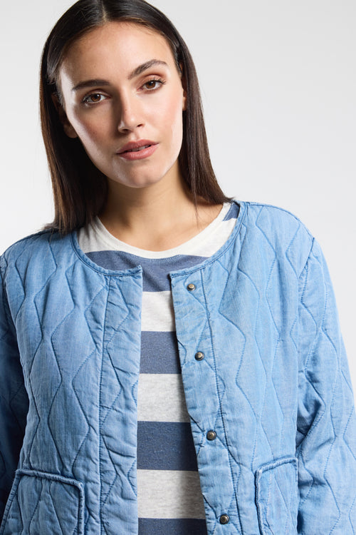 Veste matelassée denim BIROCK - Armor-lux - 6