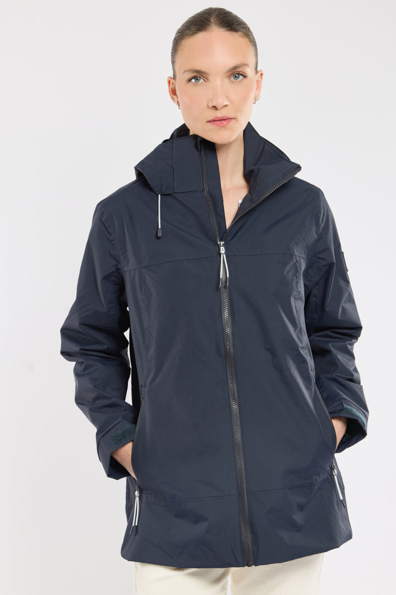 Balitech BALITECH waterproof and breathable jacket - Women - MARINE – Armor-lux