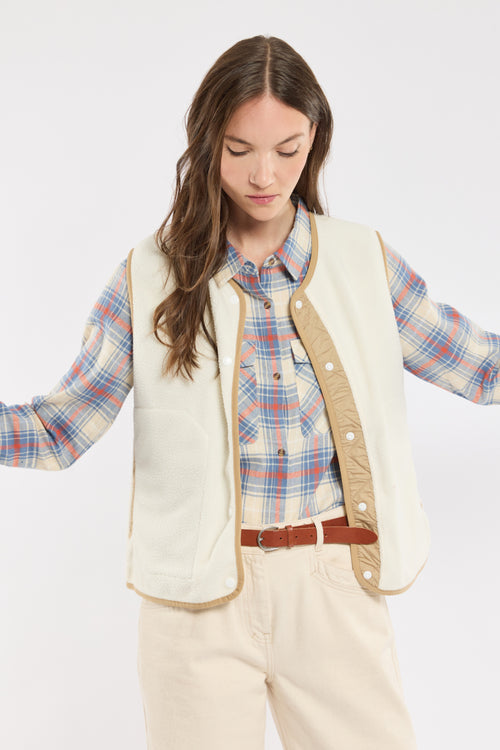 MEDINA sleeveless fleece jacket - recycled polyester - Armor-lux - 6