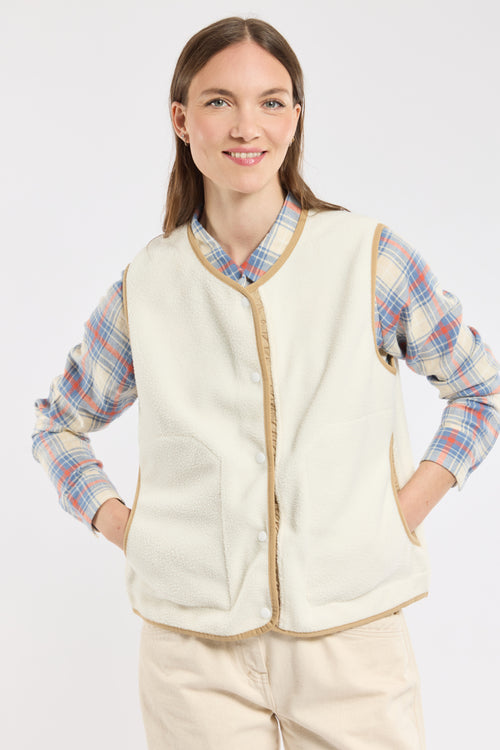 Veste polaire sans manche MEDINA - polyester recyclé - Armor-lux - 1