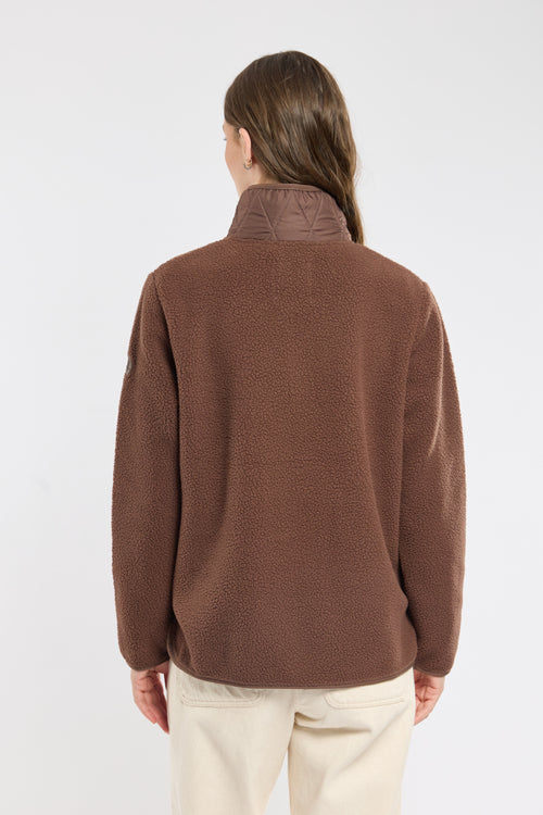 Veste polaire moutonnée MAHREZE - polyester recyclé - Armor-lux - 4