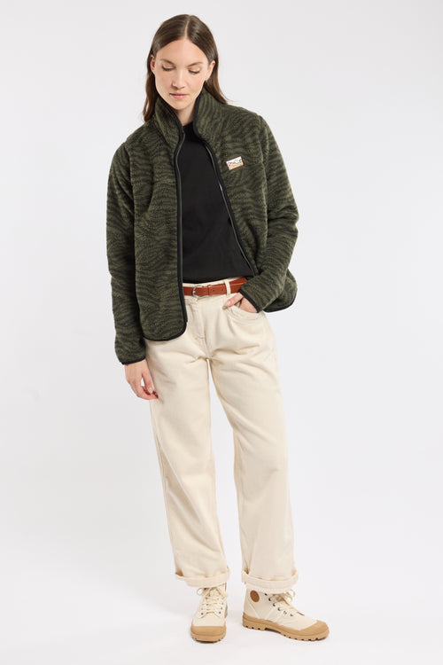 Veste polaire moutonnée MORGANE - polyester recyclé - Armor-lux - 3