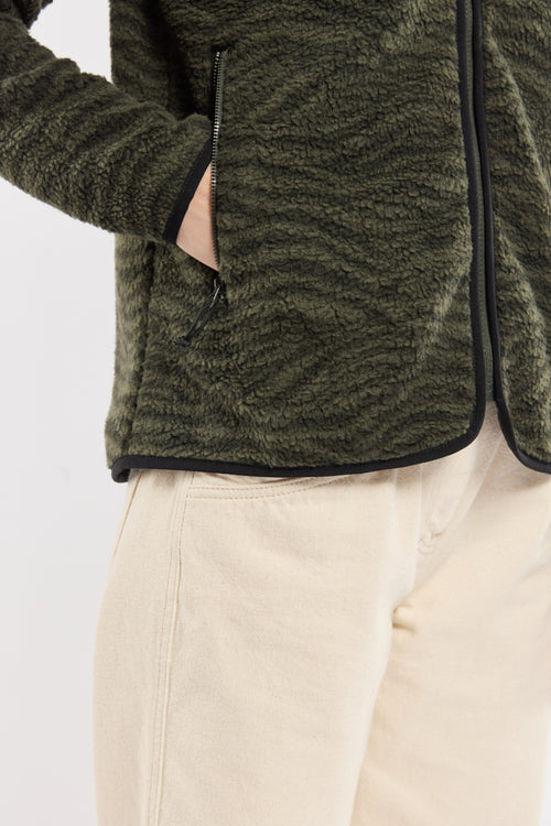 Veste polaire moutonnée MORGANE - polyester recyclé - Armor-lux - 5