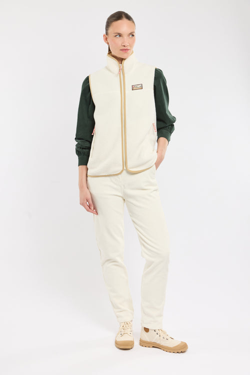 MICHA sleeveless fleece jacket - recycled polyester - Armor-lux - 3