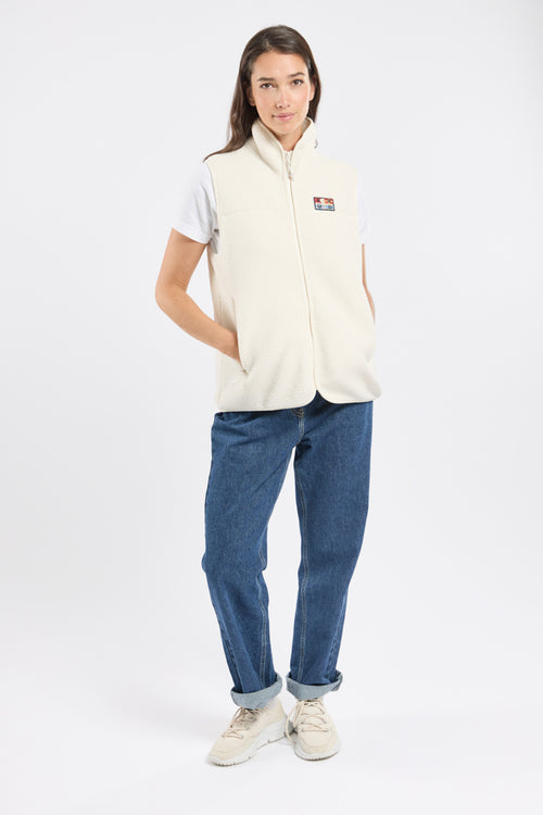 MICHA sleeveless fleece jacket - recycled polyester - Armor-lux - 3