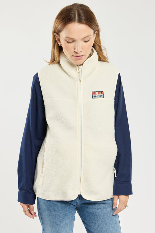 MICHA sleeveless fleece jacket - recycled polyester - Armor-lux - 1