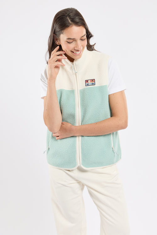 Zweifarbige Fleecejacke MICHA - recyceltes Polyester - Armor-lux - 4
