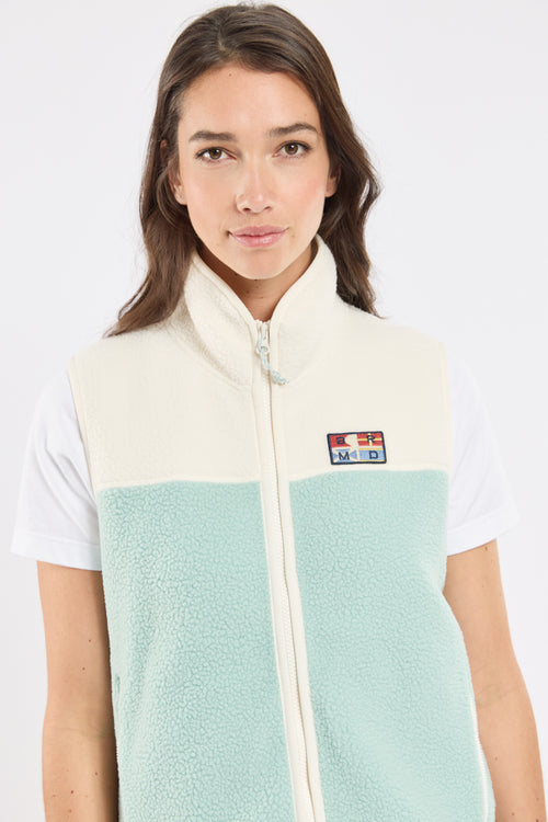 MICHA two-tone fleece jacket - recycled po - Armor-lux - 2