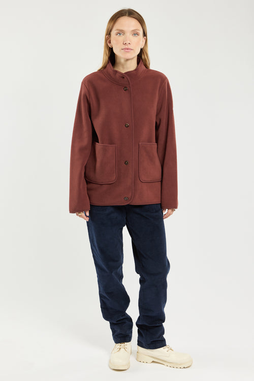 MERSONI Buttoned Fleece Jacket - Armor-lux - 3