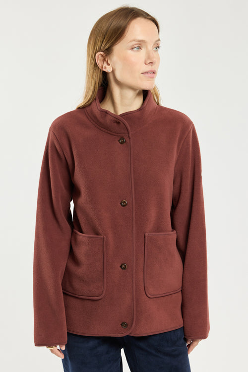 MERSONI Buttoned Fleece Jacket - Armor-lux - 1