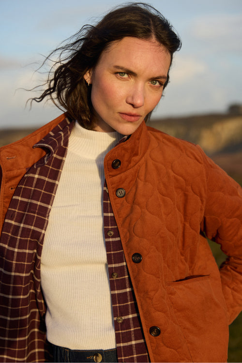 BHOPAL Velvet Jacket - Armor-lux - 1