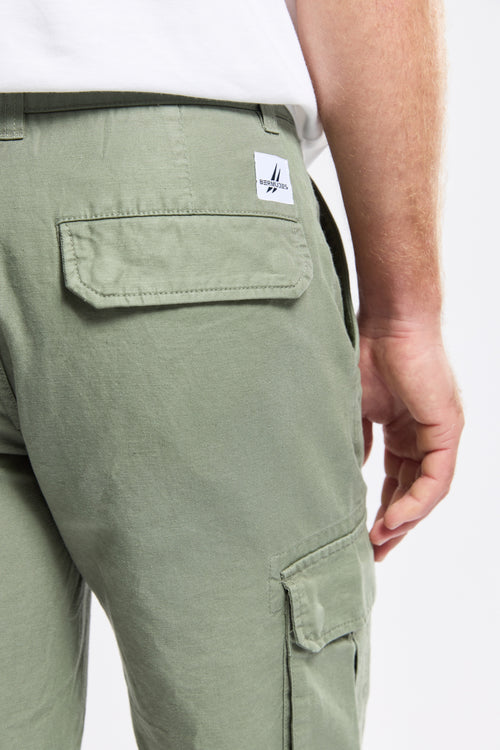 Multi-Pocket-Bermuda DARGO - Leinen und Baumwolle - Armor-lux - 4