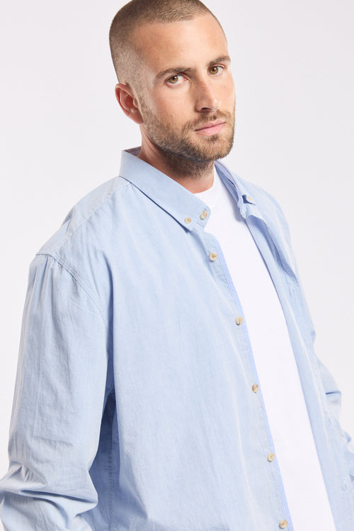 Chemise unie EDGAR - coton - Armor-lux - 3