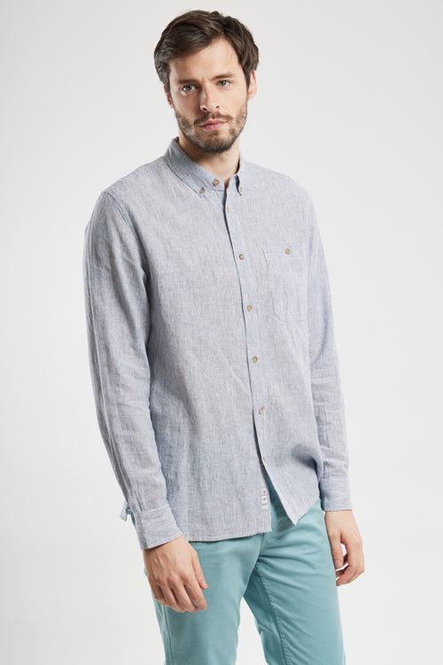 ELINE linen and cotton shirt - Armor-lux - 1