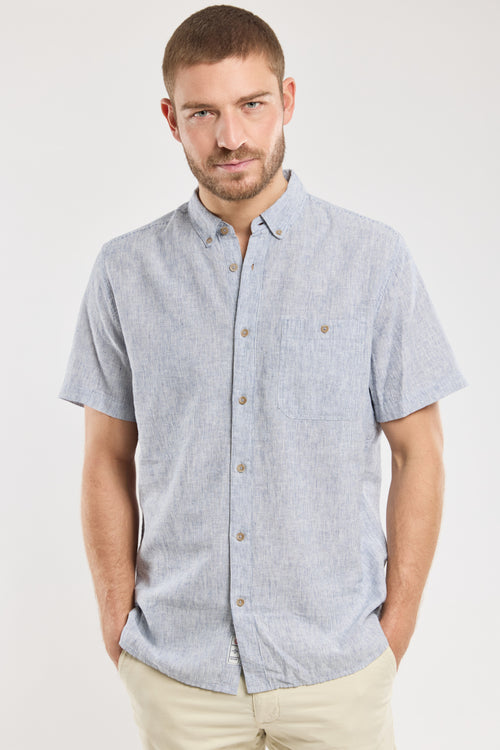 Chemise ELINECO - lin et coton - Armor-lux - 1