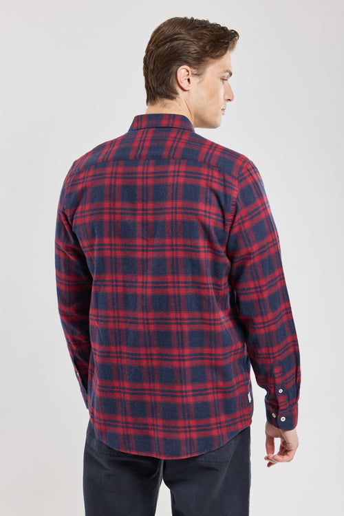 Chemise à carreaux EDERS - coton et laine - Armor-lux - 3