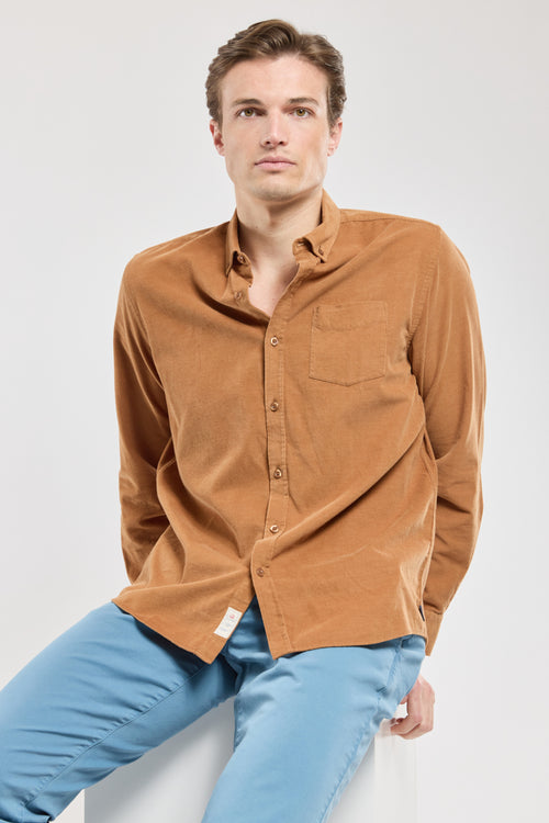 Chemise ESTEBAN - velours côtelé - Armor-lux - 1