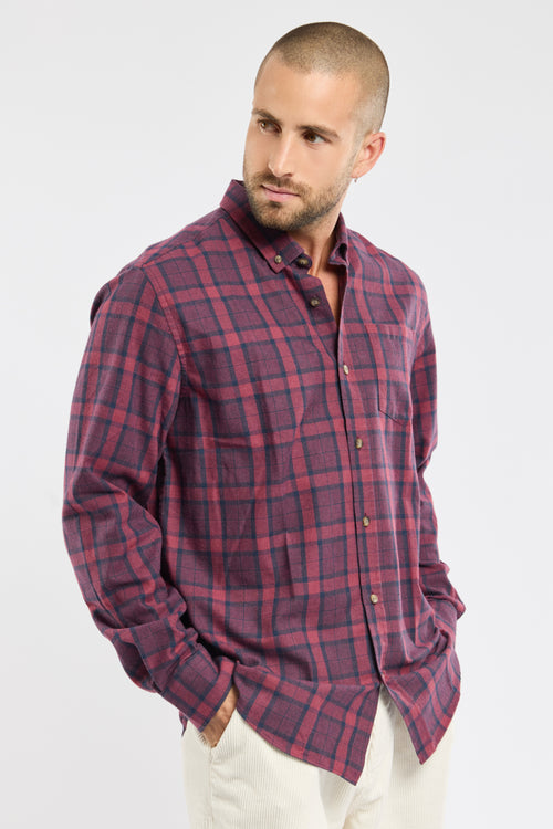 ECTOR checked shirt - cotton - Armor-lux - 1