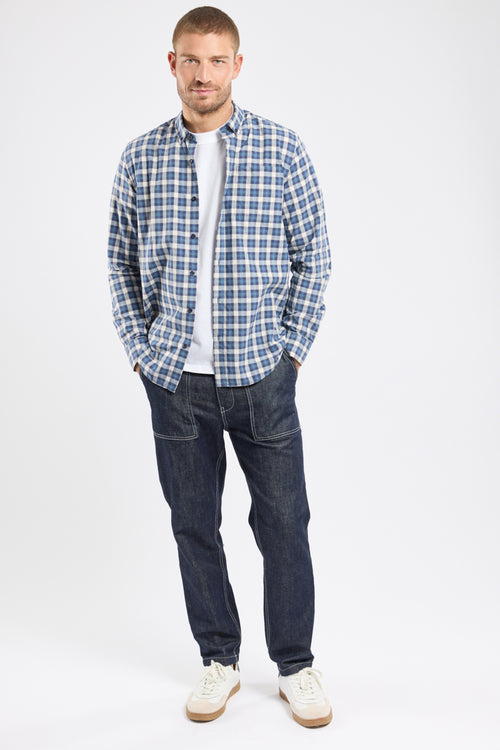 Chemise à carreaux ENIS - coton et lin - Armor-lux - 3