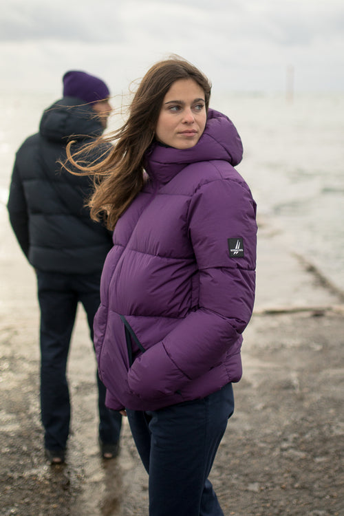 HARDROCK hooded down jacket - recycled polyamide - Armor-lux - 5