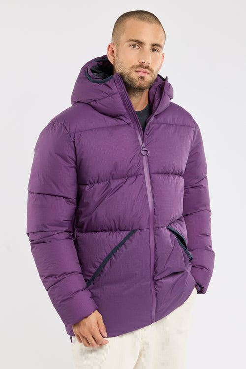 HARDROCK hooded down jacket - recycled polyamide - Armor-lux - 1