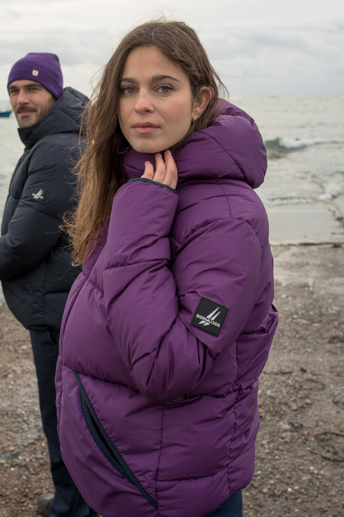 HARDROCK hooded down jacket - recycled polyamide - Armor-lux - 1