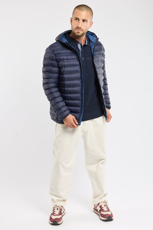 Doudoune à capuche HOODBORD - polyamide recyclé - Armor-lux - 3