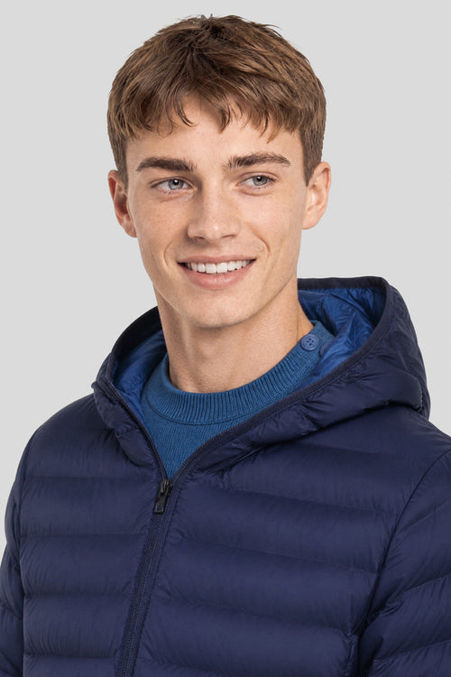 Doudoune à capuche HOODBORD - polyamide recyclé - Armor-lux - 2