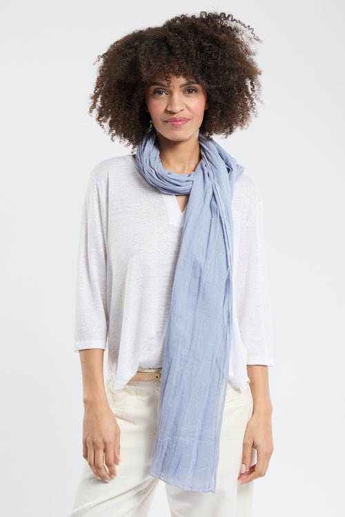 Foulard uni JARLI - coton - Armor-lux - 1