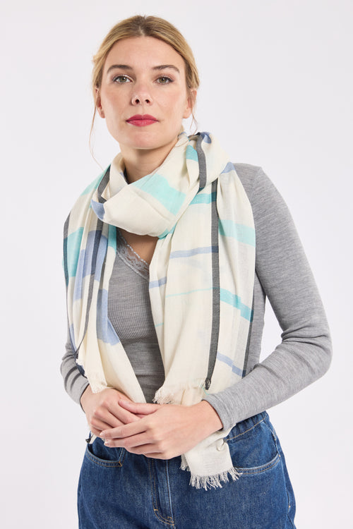 Foulard à rayures tissées JAM - Armor-lux - 1