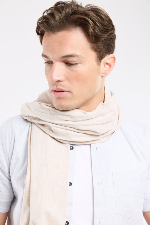Foulard JESTUNI - coton et lin - Armor-lux - 3