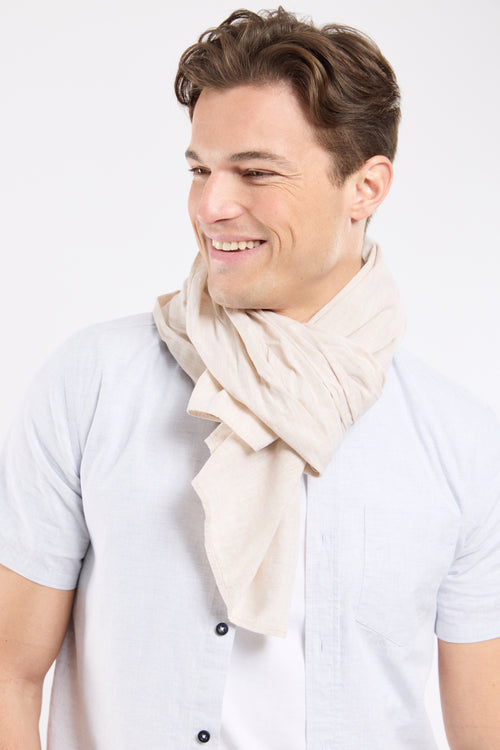Foulard JESTUNI - coton et lin - Armor-lux - 2