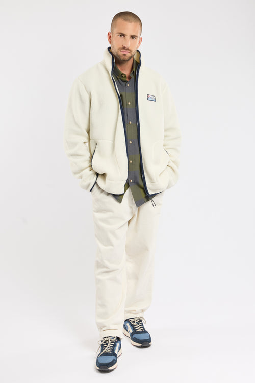 PATERSON shearling fleece jacket - recycled polyester - Armor-lux - 6