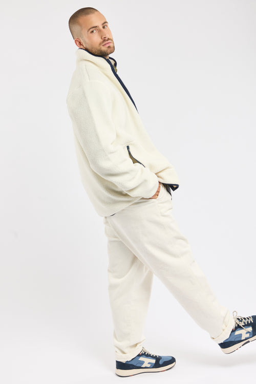 PATERSON shearling fleece jacket - recycled polyester - Armor-lux - 3