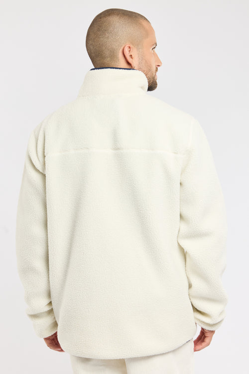 PATERSON shearling fleece jacket - recycled polyester - Armor-lux - 5