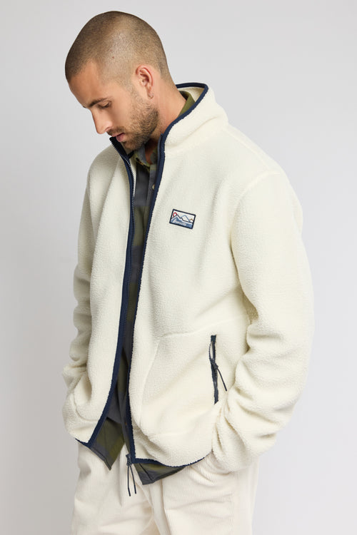 Gesäumte Fleecejacke PATERSON – recyceltes Polyester - Armor-lux - 1