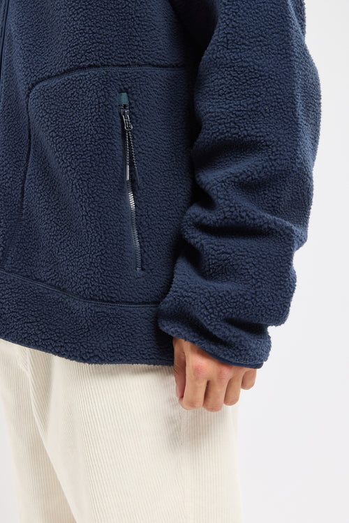PATERSON shearling fleece jacket - recycled polyester - Armor-lux - 5