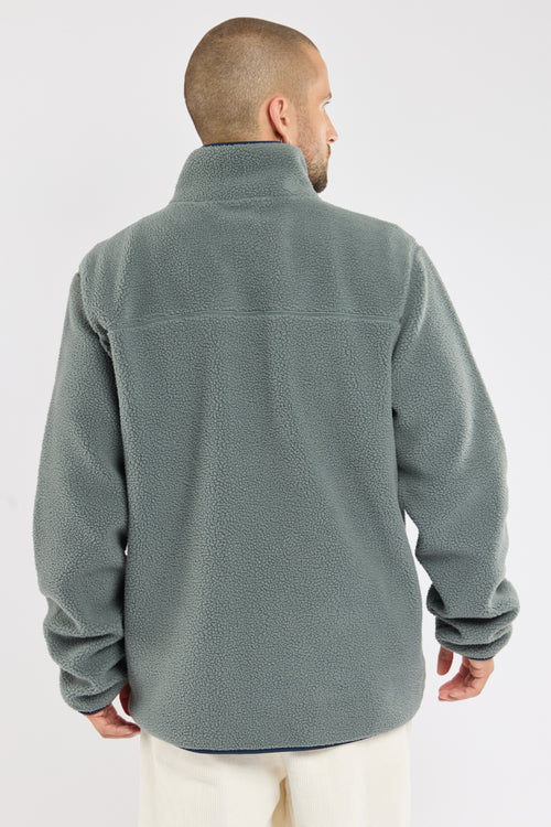 PATERSON shearling fleece jacket - recycled polyester - Armor-lux - 4