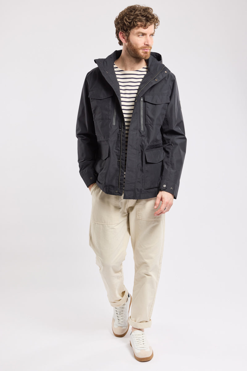 Sympatex® Parka HALFTIME - Men - NOIR – Armor-lux