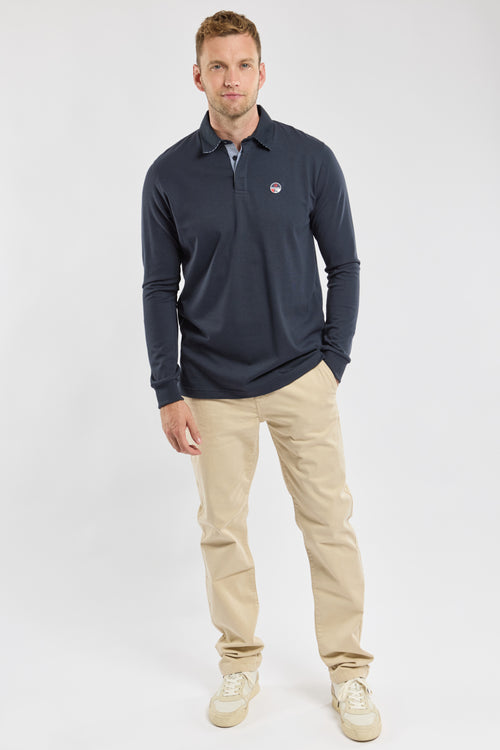 GESTEL long-sleeved polo shirt - Armor-lux - 1