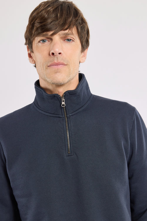 Sweat col zippé TAKIN - coton - Armor-lux - 2