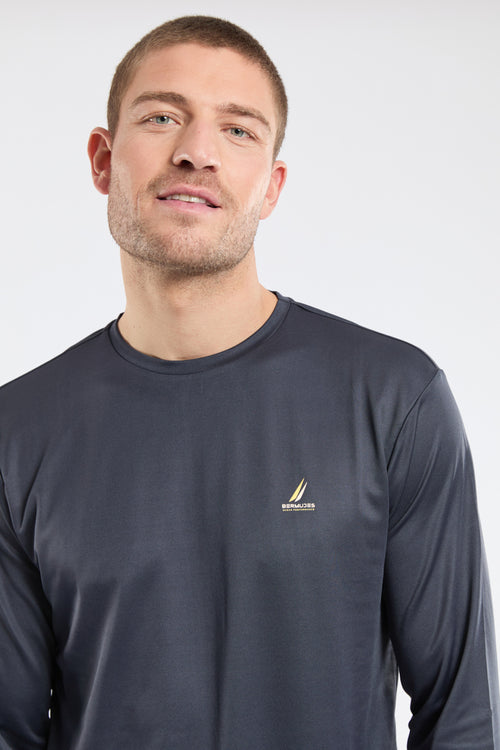 T-shirt manches longues VALLON - polyester recyclé - Armor-lux - 4