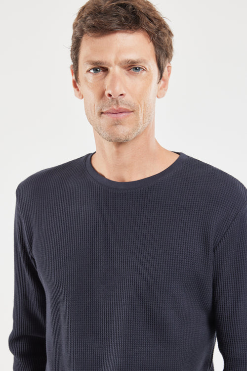 T-Shirt mit langen Ärmeln VAYA – leichte Baumwolle - Armor-lux - 4