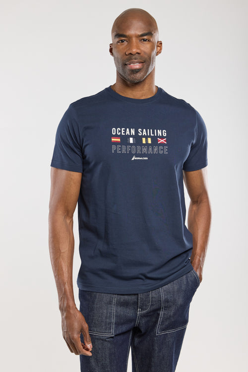 Vulco” T-shirt - lightweight cotton - Armor-lux - 1